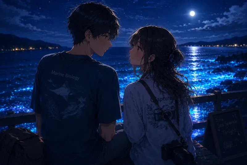 Cinematic Anime Romance Scene Generator