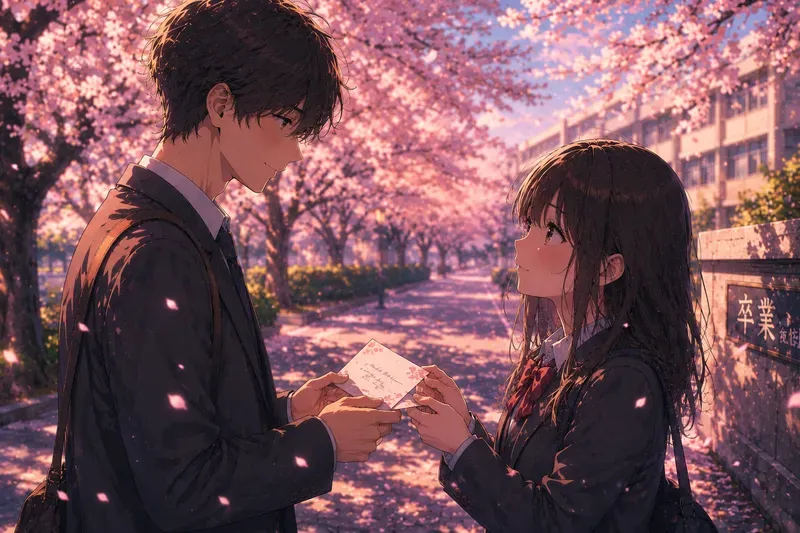 Cinematic Anime Romance Scene Generator