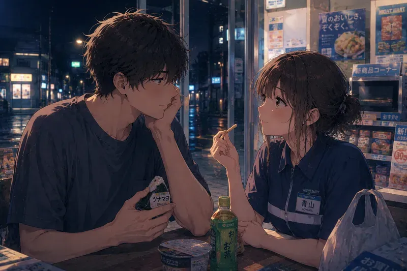 Cinematic Anime Romance Scene Generator