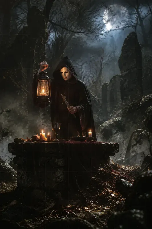 1980s Dark Fantasy Film Stills Scenes