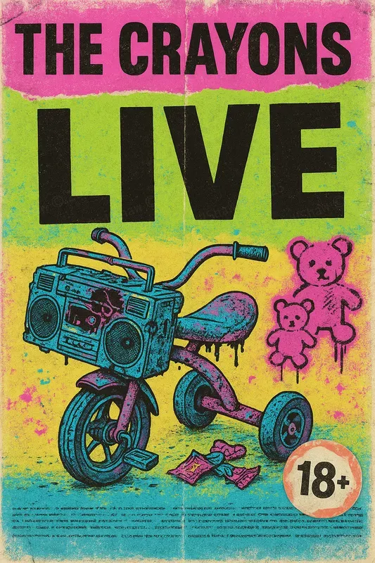 Grunge Era 90s Posters