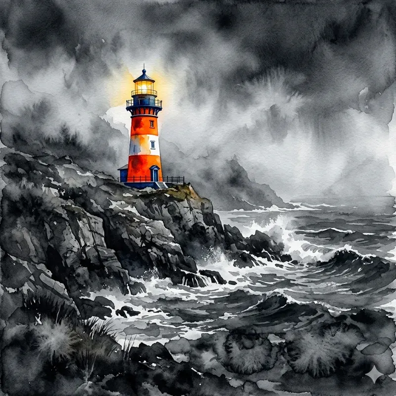 Selective Color Artisan Watercolors