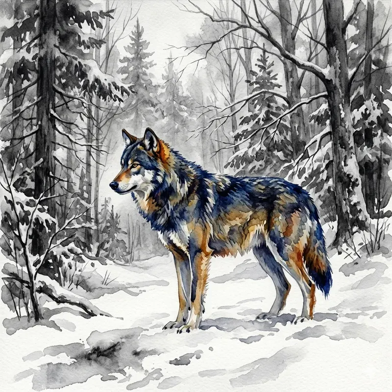 Selective Color Artisan Watercolors