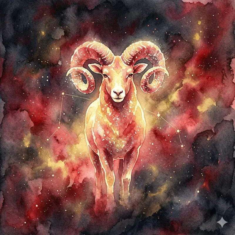 Ethereal Zodiac Watercolor Art