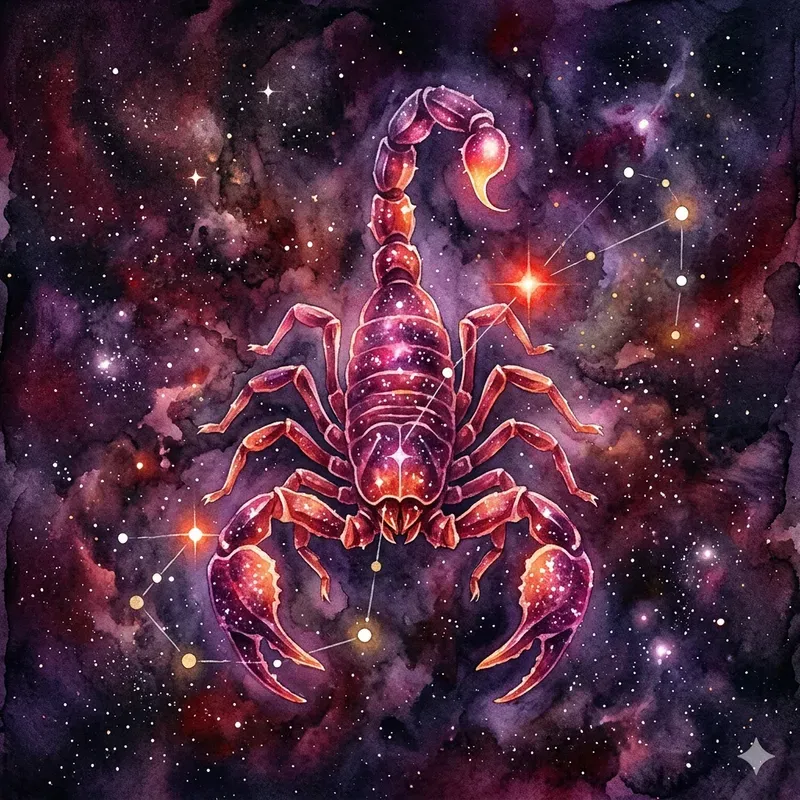 Ethereal Zodiac Watercolor Art
