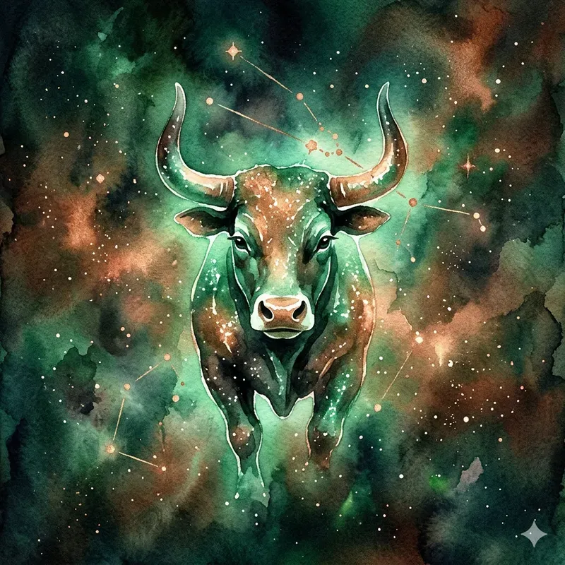 Ethereal Zodiac Watercolor Art