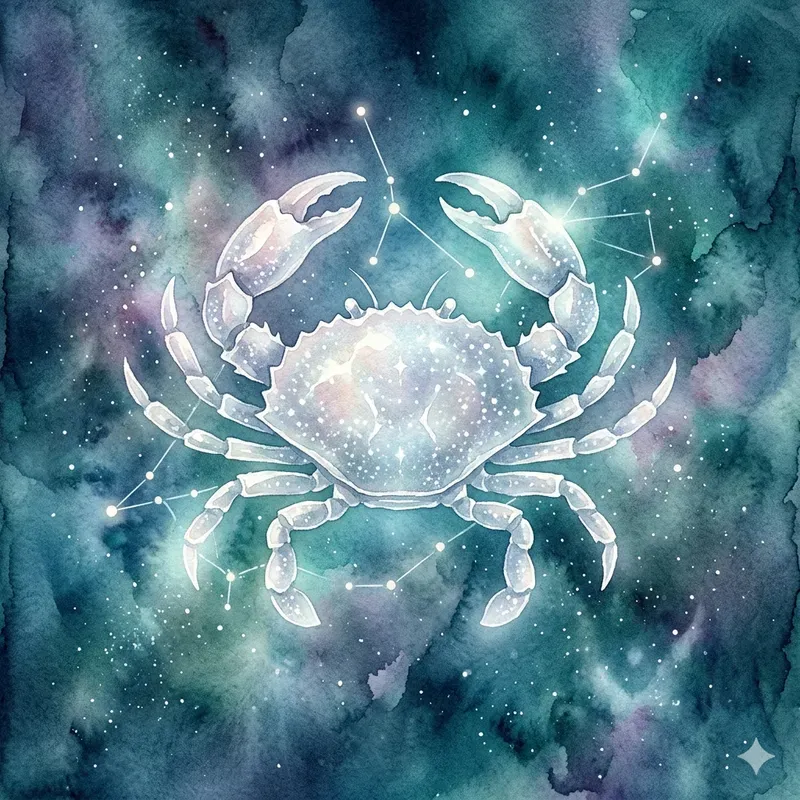 Ethereal Zodiac Watercolor Art