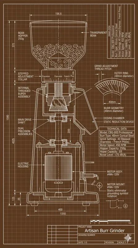 Blueprint Schematic Designs