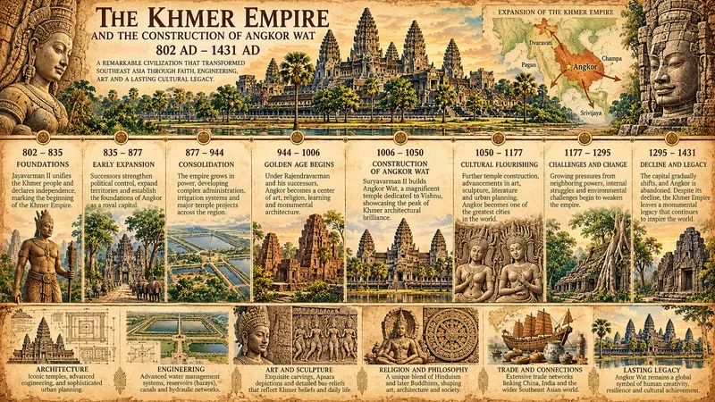 History Timeline Educational Poster Pods