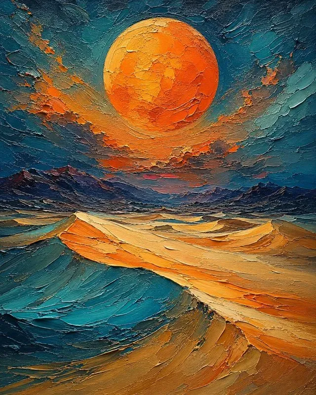 Dreamscapes In Textured Colors