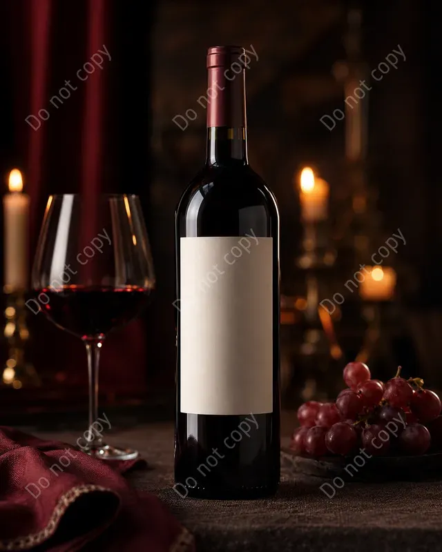 Wine Bottle Product Photography