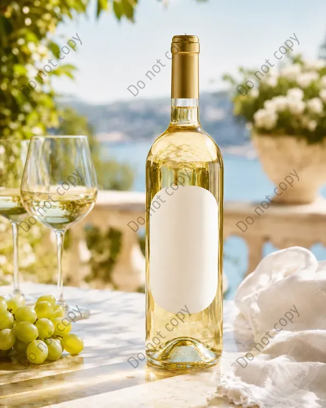 Wine Bottle Product Photography