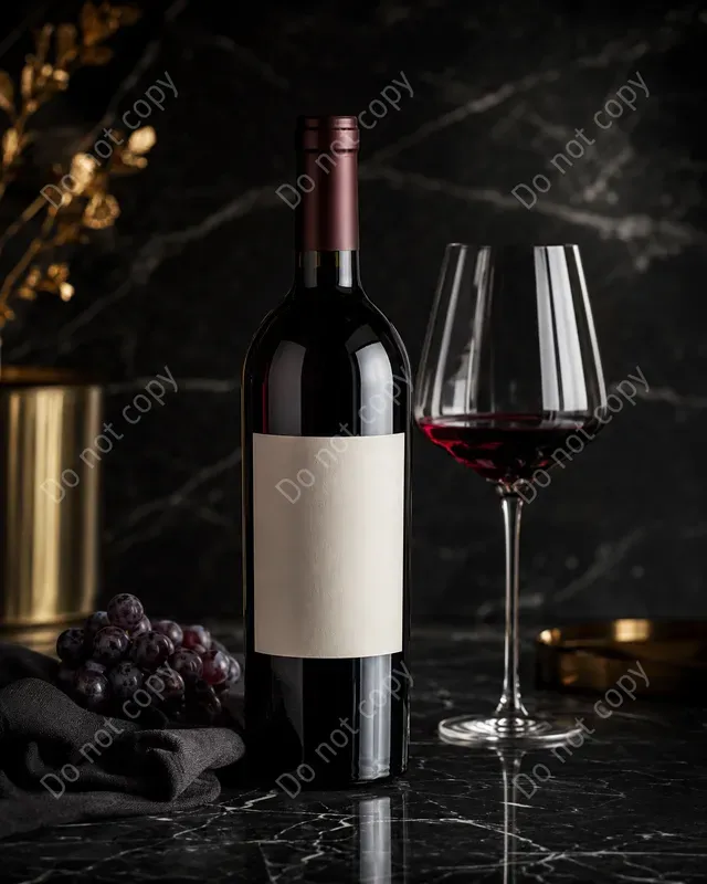 Wine Bottle Product Photography