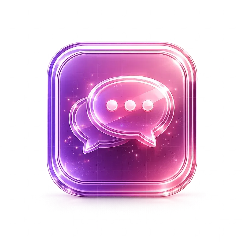 Glassmorphism 3D App Icons