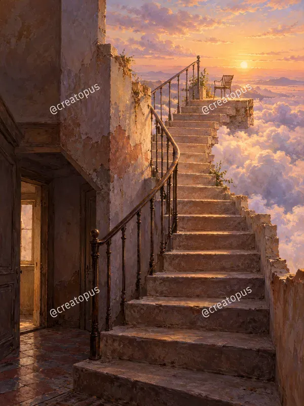 Surreal Spatial Dreamscape Art Prints