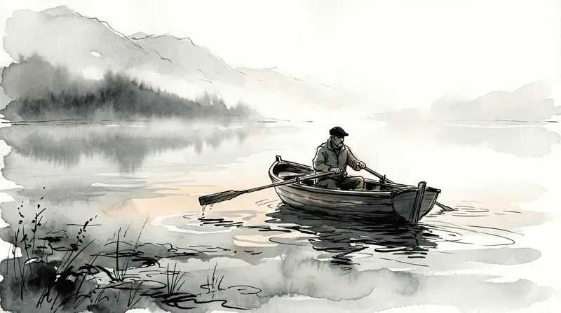 Cinematic Watercolor Ink Scenes