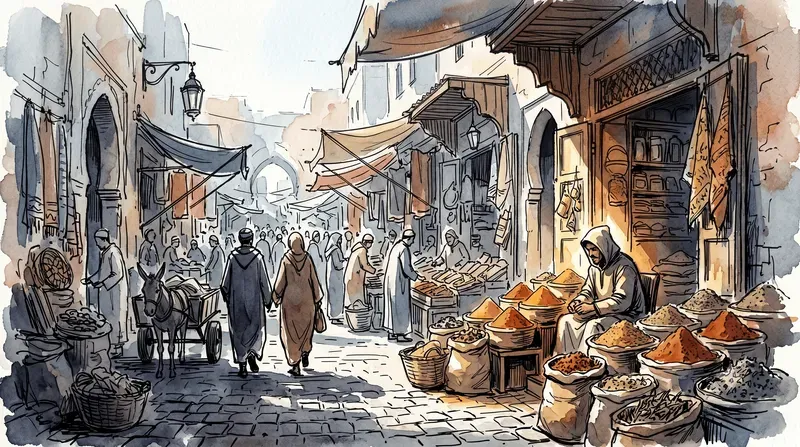 Cinematic Watercolor Ink Scenes