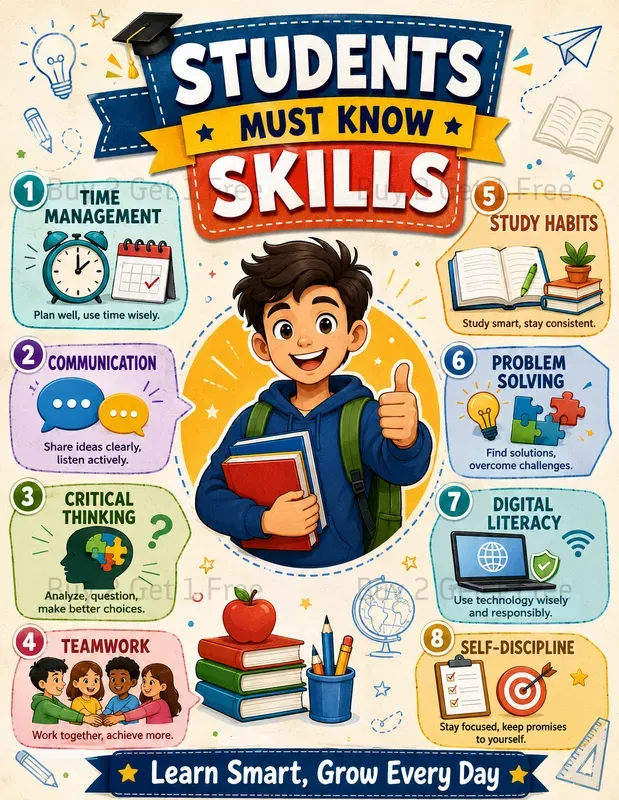 Skill Infographic Posters