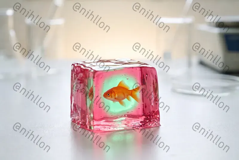 Funny Translucent Jelly Lab Macro Photos