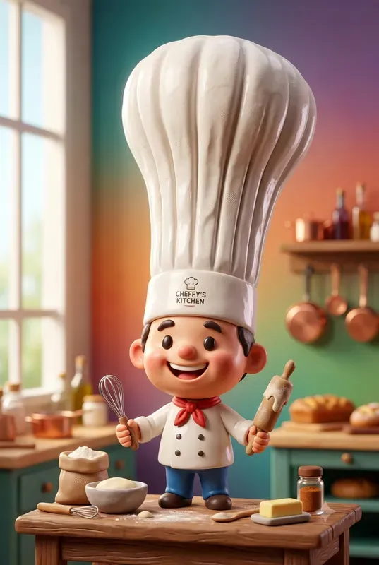 Cute 3D Clay Cartoon Generator