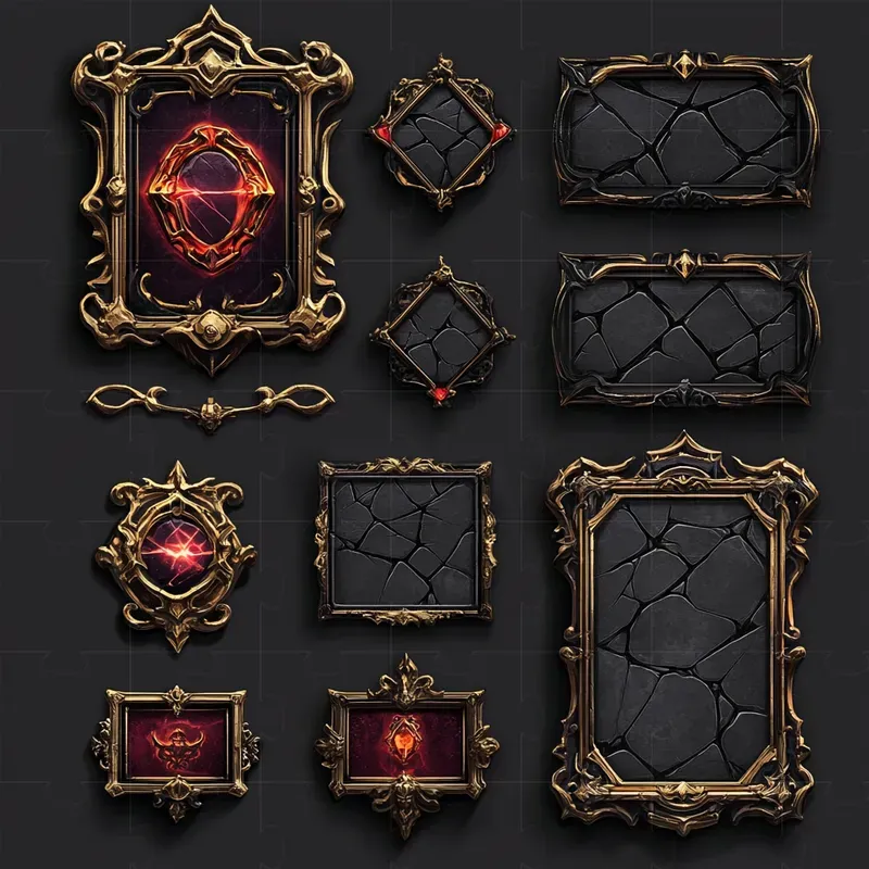 Modular Game Ui Assets