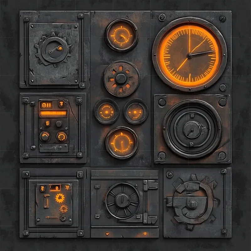 Modular Game Ui Assets