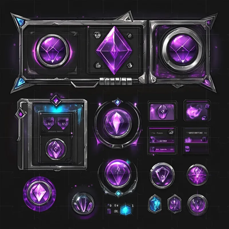 Modular Game Ui Assets