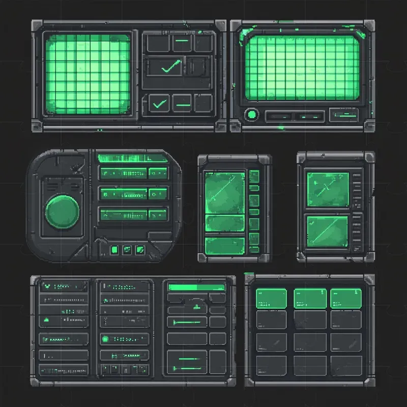Modular Game Ui Assets