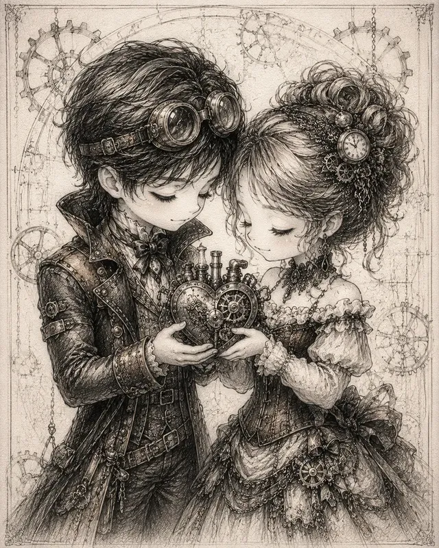 Romantic Chibi Couple Creators