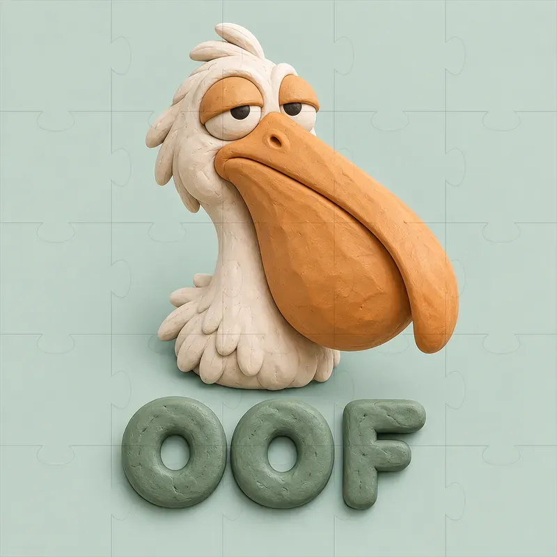Quirky Claymation Character Icons