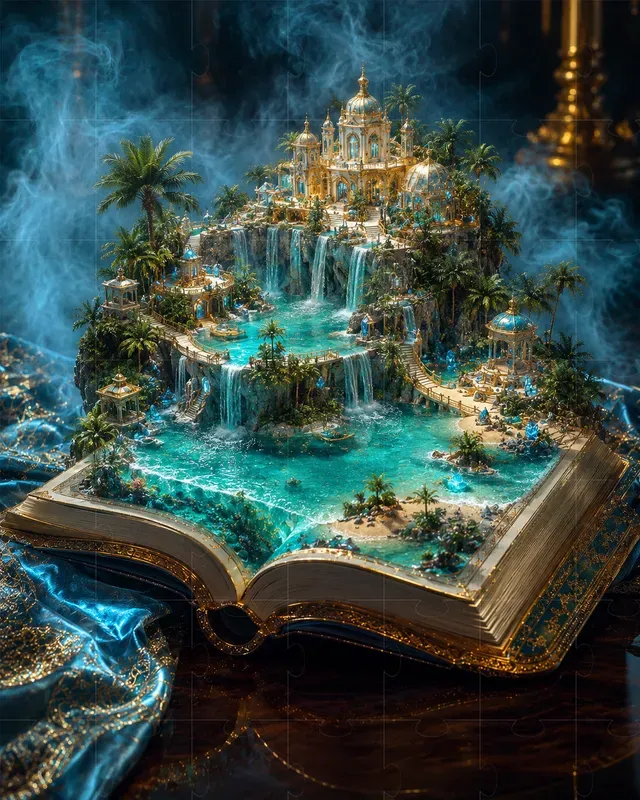 Magic 3D Book Universes