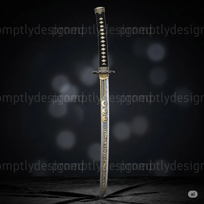 Epic Fantasy Weapon Studio Shots