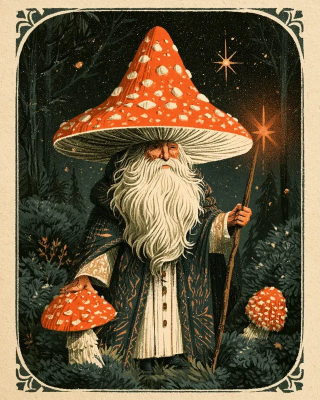 Mystical Forest Guardians Folk Characters