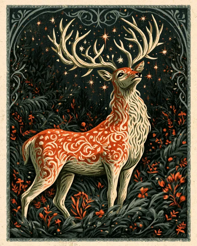Mystical Forest Guardians Folk Characters
