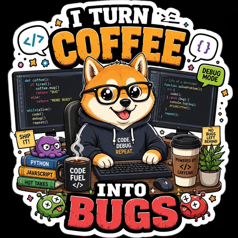 Geeky Animal Profession Stickers