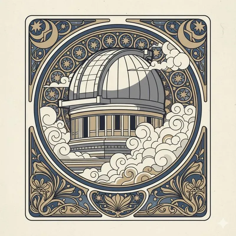 Line Art Nouveau Illustration Generator