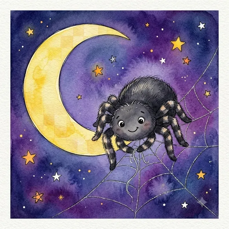 Cute Halloween Watercolor Illustrations