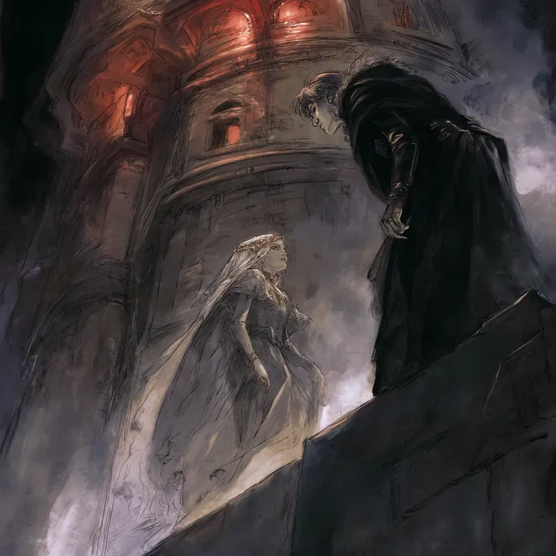 Dark Fantasy Illustration Scenes