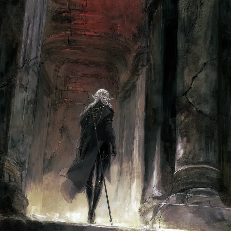 Dark Fantasy Illustration Scenes