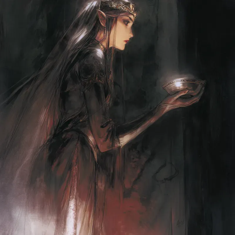 Dark Fantasy Illustration Scenes