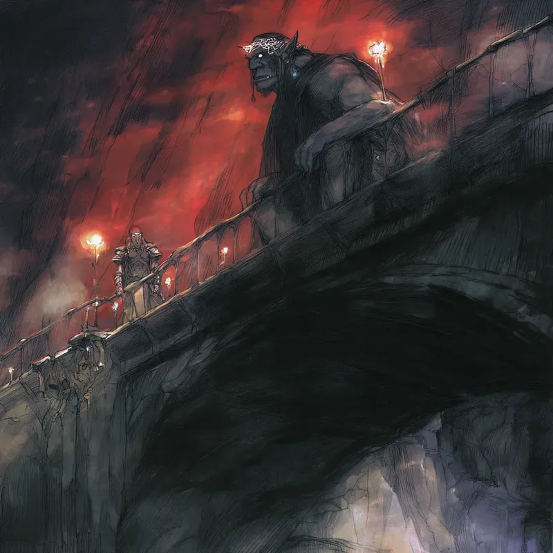 Dark Fantasy Illustration Scenes