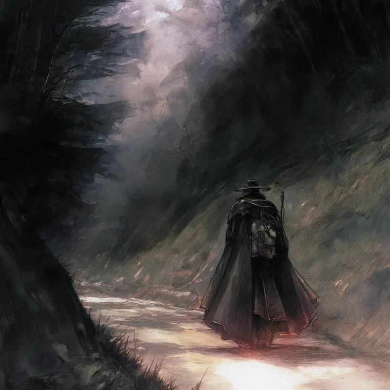 Dark Fantasy Illustration Scenes