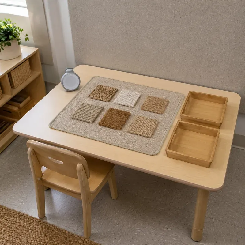 Sensory Learning Station Photos