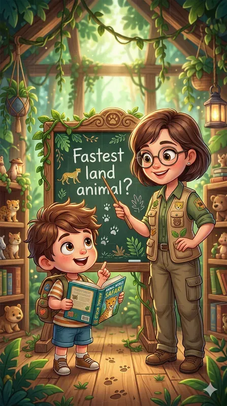 Chibi Education Fantasy Teacher Scenes