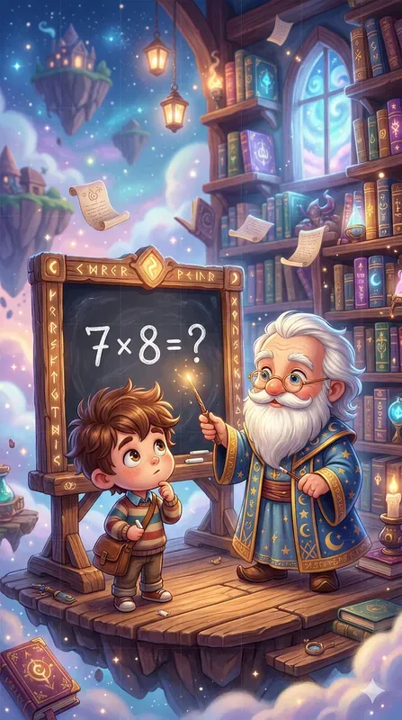 Chibi Education Fantasy Teacher Scenes
