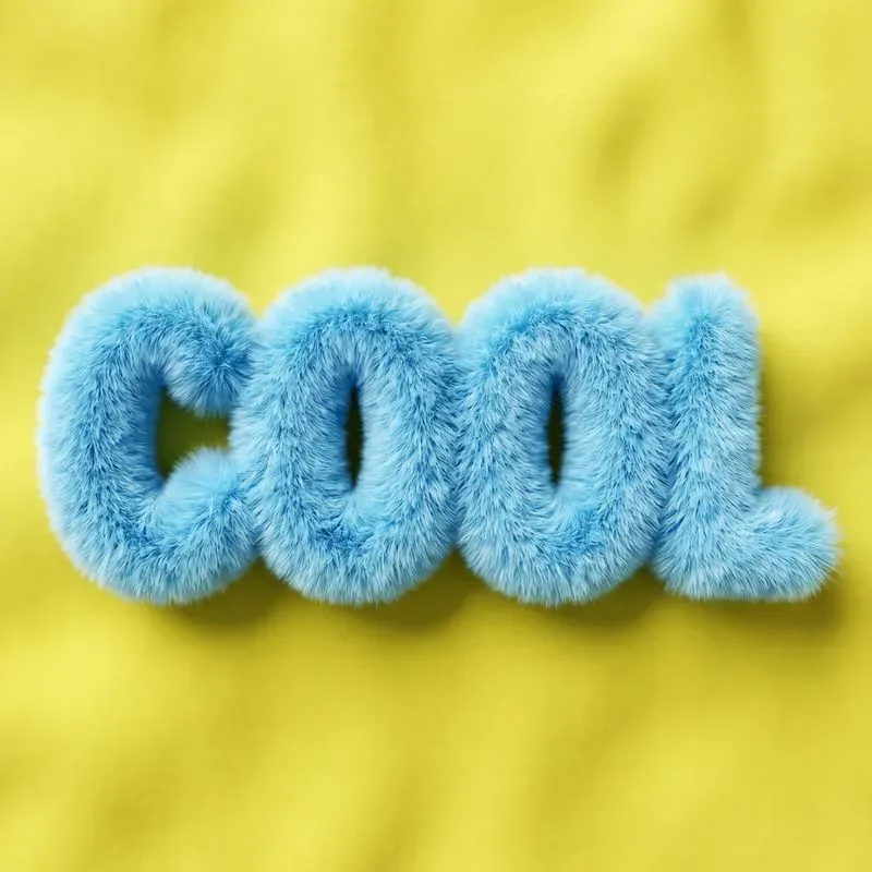 Fluffy Fur Text 3D Generator