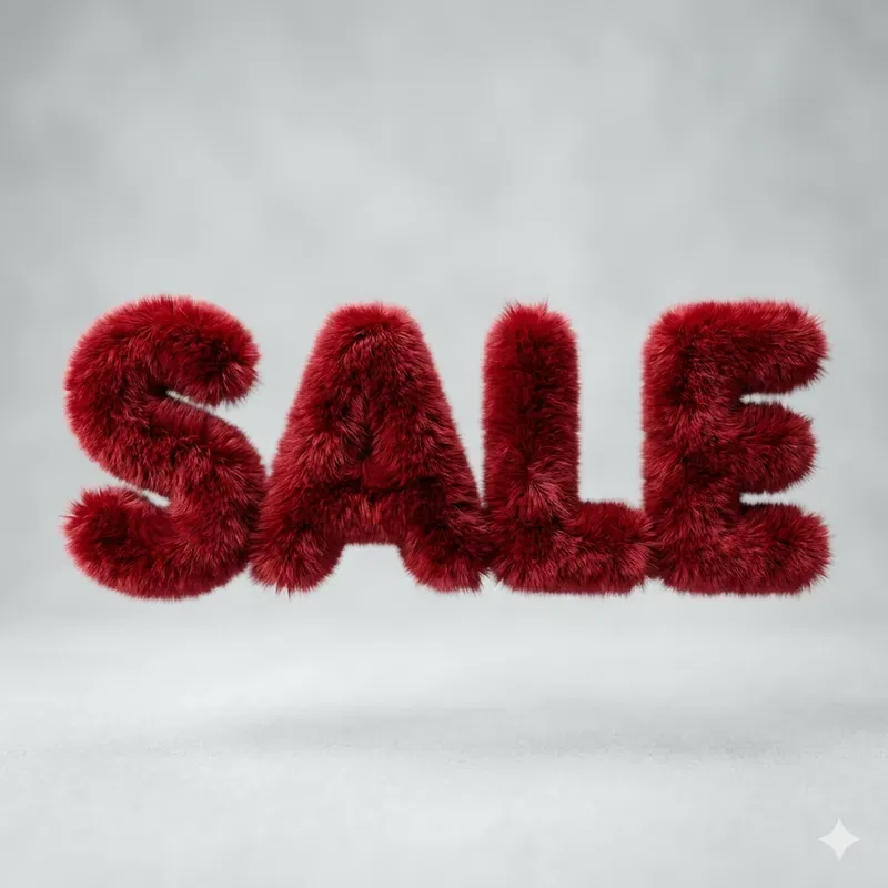 Fluffy Fur Text 3D Generator