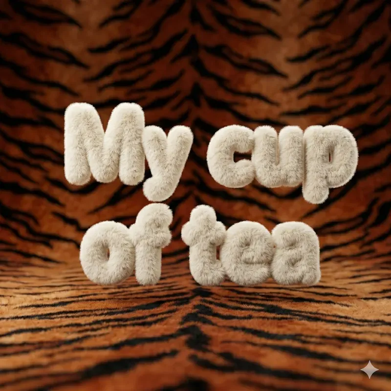 Fluffy Fur Text 3D Generator