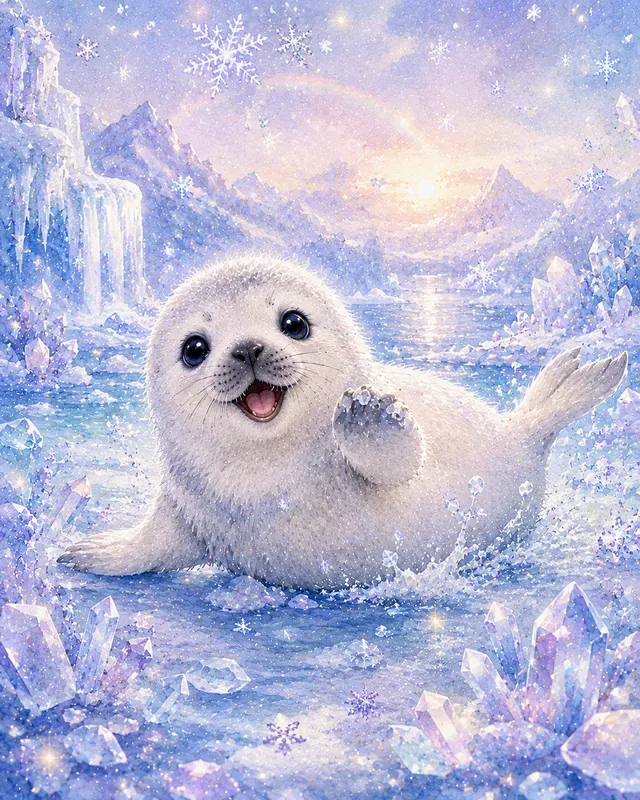 Whimsical Watercolor Baby Animals