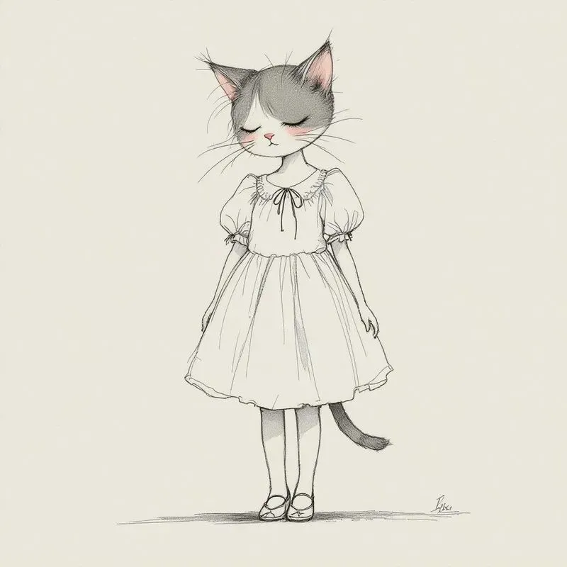 Elegant Design Of A Tiny Animal Girls